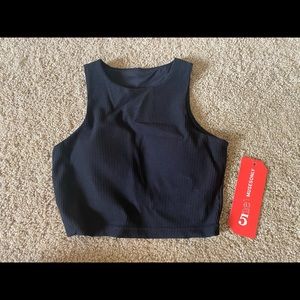Musesonly Black padded Activewear Tank Top